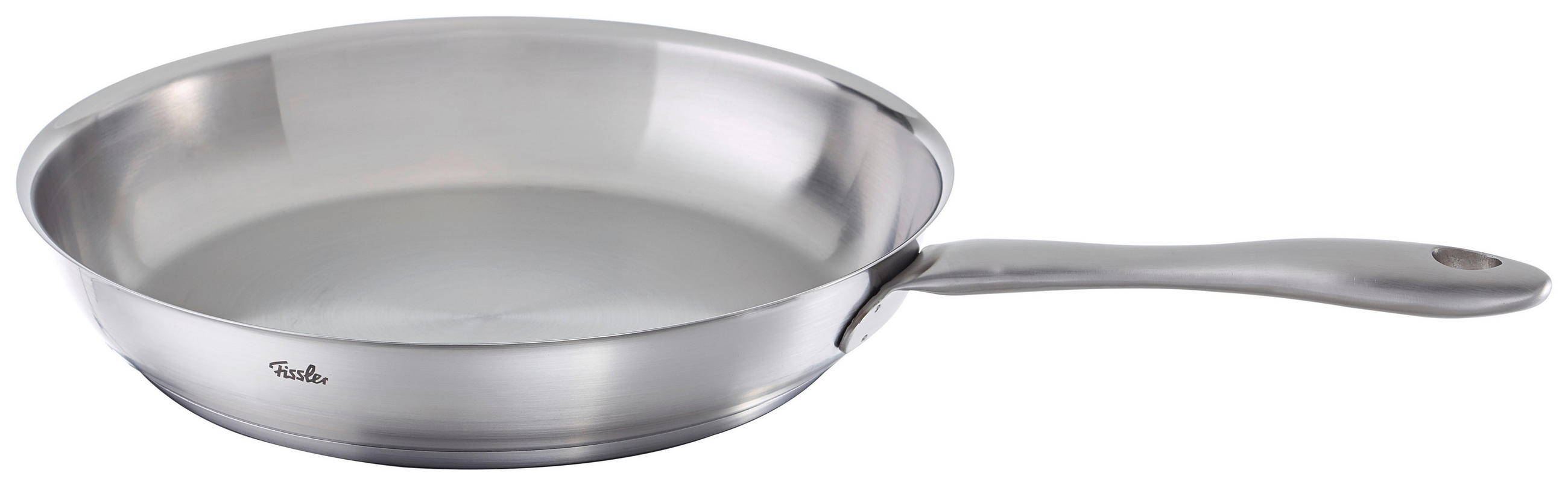 PÁNEV NA SMAŽENÍ  28 cm  - barvy stříbra, Basics, kov (28cm) - Fissler