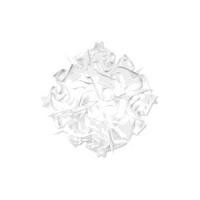 DECKENLEUCHTE VELI 53/20 cm   - Weiß, Basics, Kunststoff (53/20cm) - Slamp