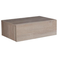 NOĆNI ORMARIĆ     - boje hrasta, Moderno, drvni materijal (46/15/30cm) - MID.YOU
