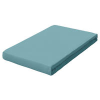 TOPPER-SPANNBETTTUCH PURE Jersey  - Türkis, Basics, Textil (140-160/200-220cm) - Schlafgut