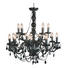 HÄNGELEUCHTE - Schwarz, Design, Glas/Kunststoff (82/86/82cm) - Kare-Design
