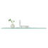 WANDBOARD Transparent - Transparent, Basics, Glas (120/30cm)