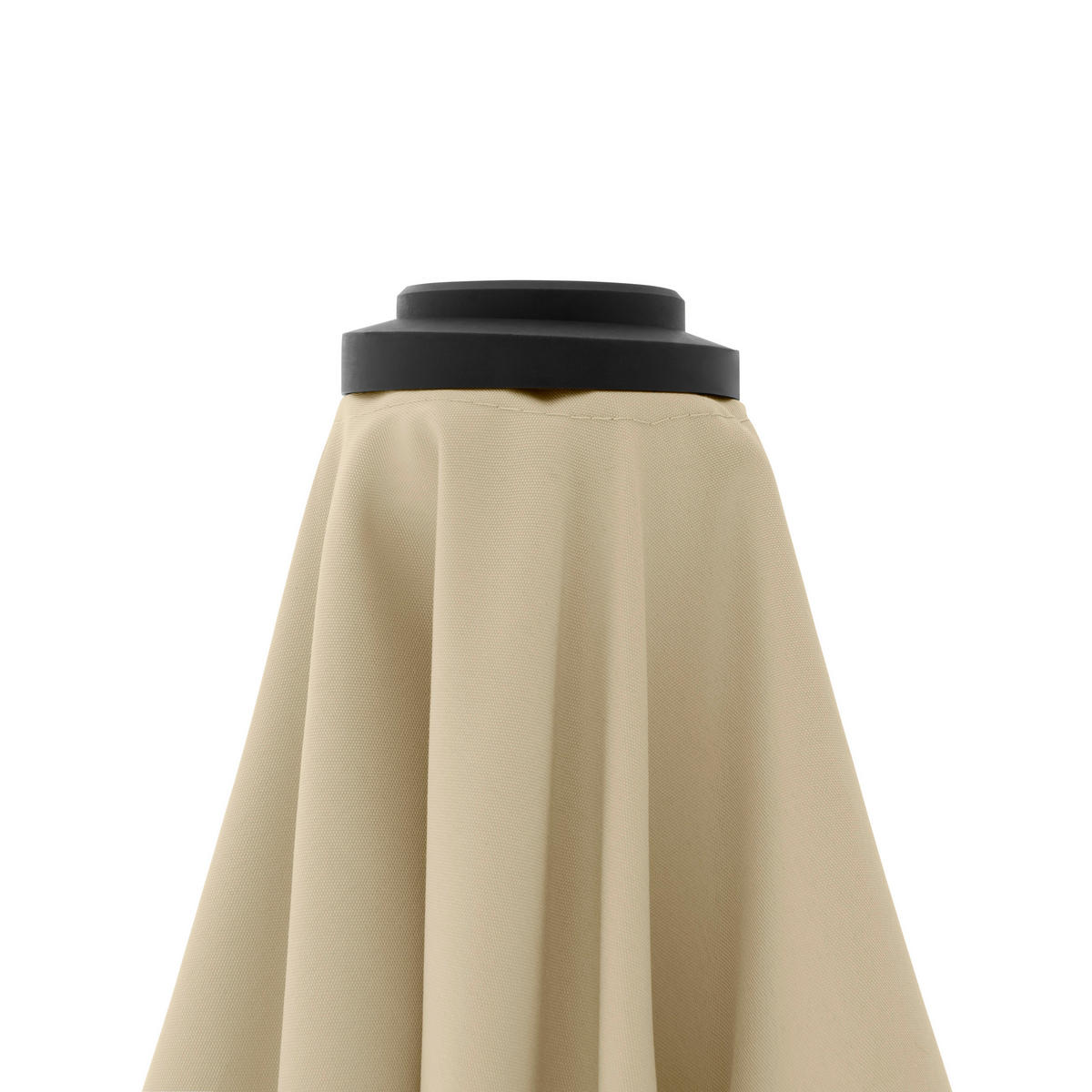 SONNENSCHIRM 250 x 199 cm Sandfarben  - Sandfarben/Anthrazit, Basics, Textil/Metall (250/200cm) - Doppler