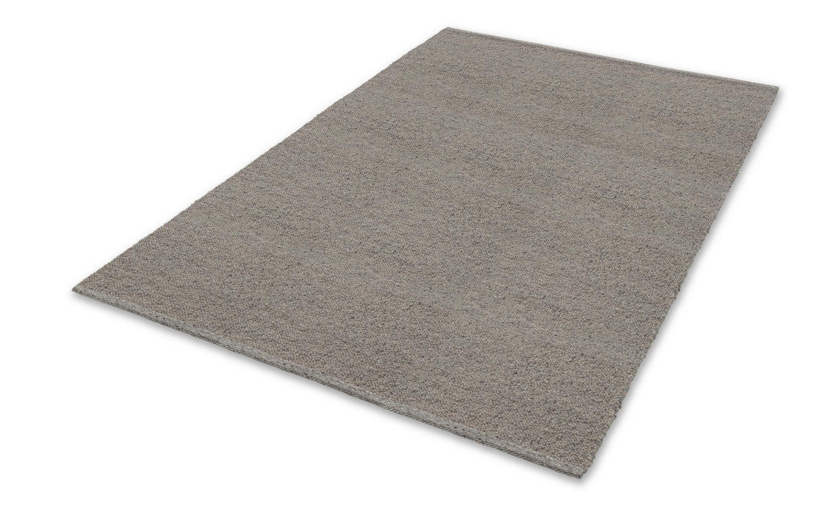 WEBTEPPICH  Wohnzimmer 70/140 cm Junika Hellgrau rechteckig  - Hellgrau, Design, Textil (70/140cm) - Schöner Wohnen