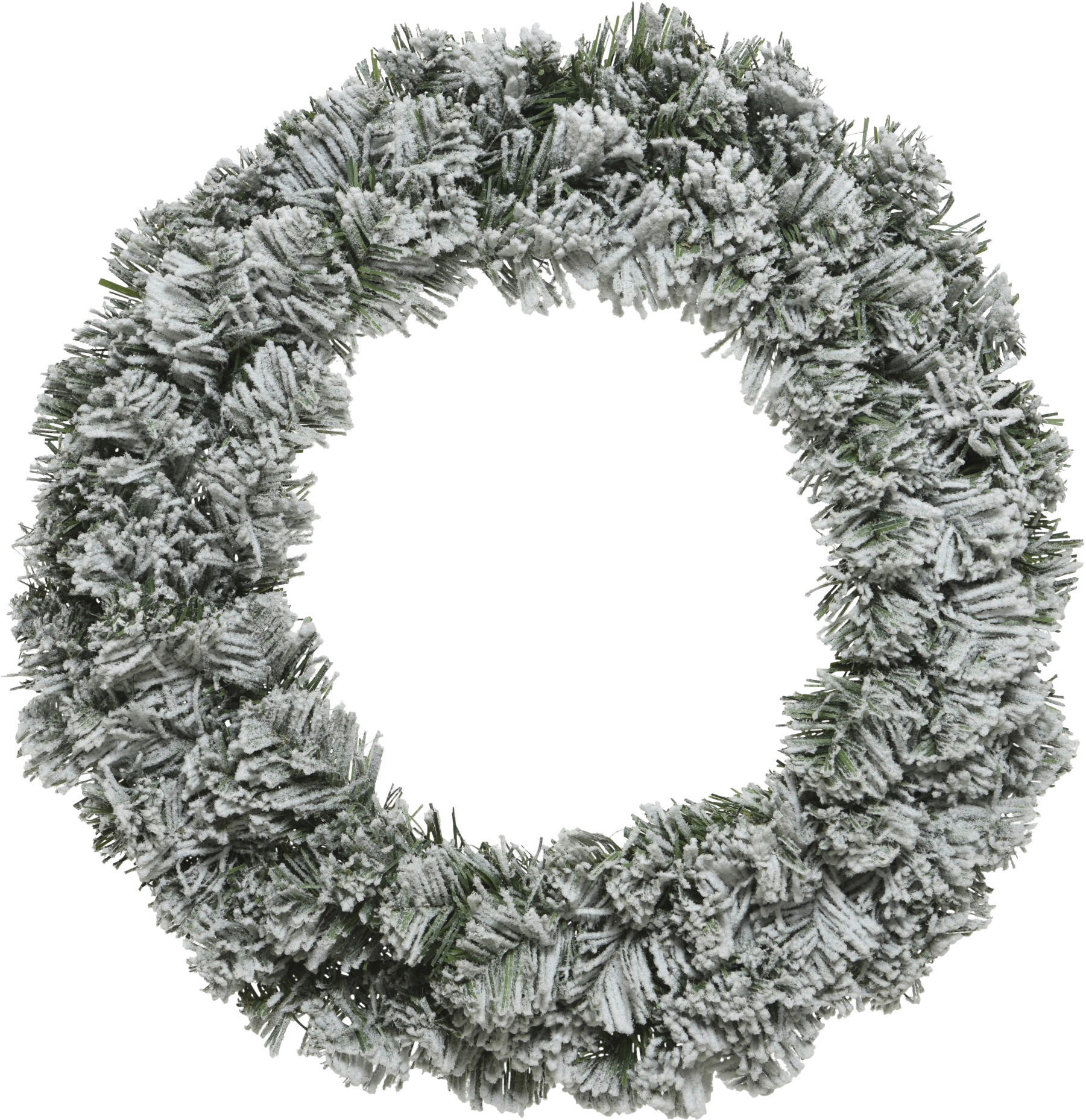 KRANZ  - Grün, Basics, Kunststoff/Metall (35cm) - X-Mas