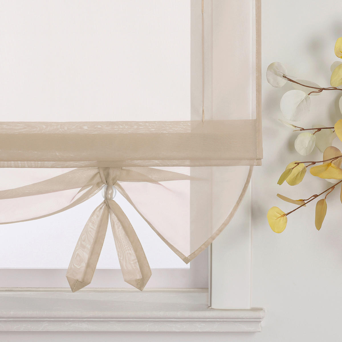 FALTROLLO  transparent  100/155 cm    - Sandfarben, Basics, Textil (100/155cm) - Joyswahl