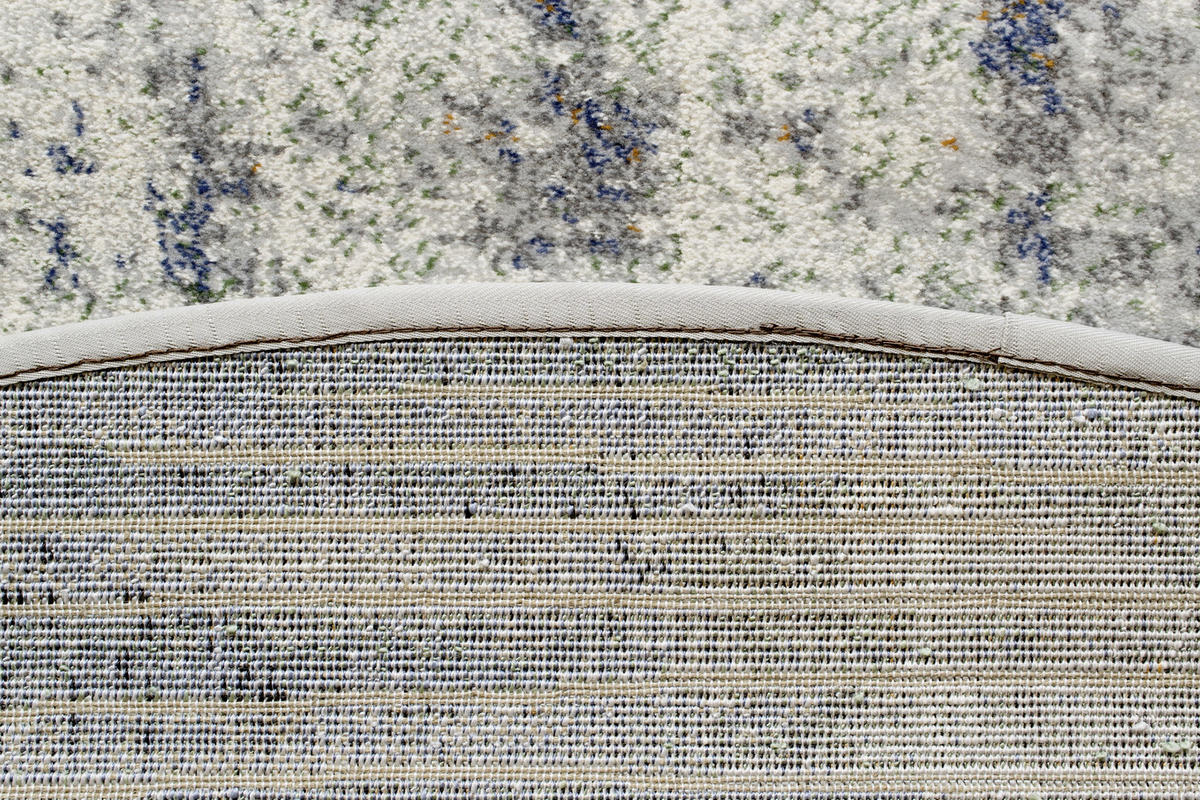 WEBTEPPICH 80/150 cm Catania Blau, Grau, Weiß  - Blau/Weiß, Design, Textil (80/150cm) - Novel
