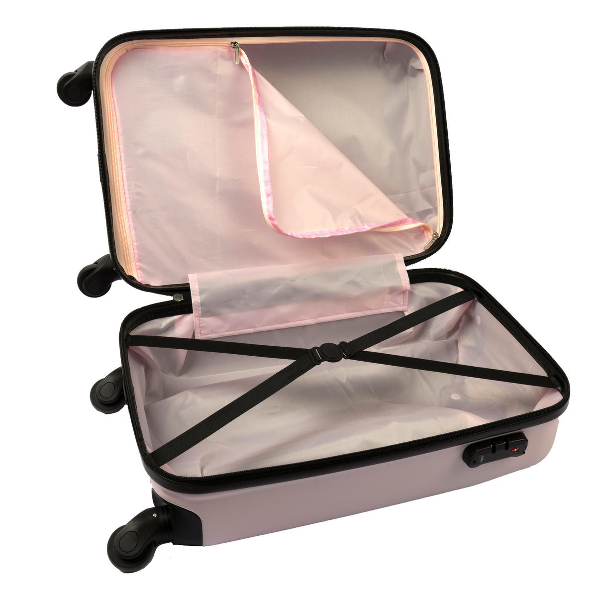HANDGEPÄCK-KOFFER Rosa, Schwarz  - Schwarz/Rosa, Basics (35/57/22cm) - Disney
