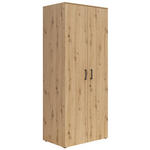 MEHRZWECKSCHRANK 80/195/52 cm  - Anthrazit/Schwarz, MODERN, Holzwerkstoff/Kunststoff (80/195/52cm) - Carryhome