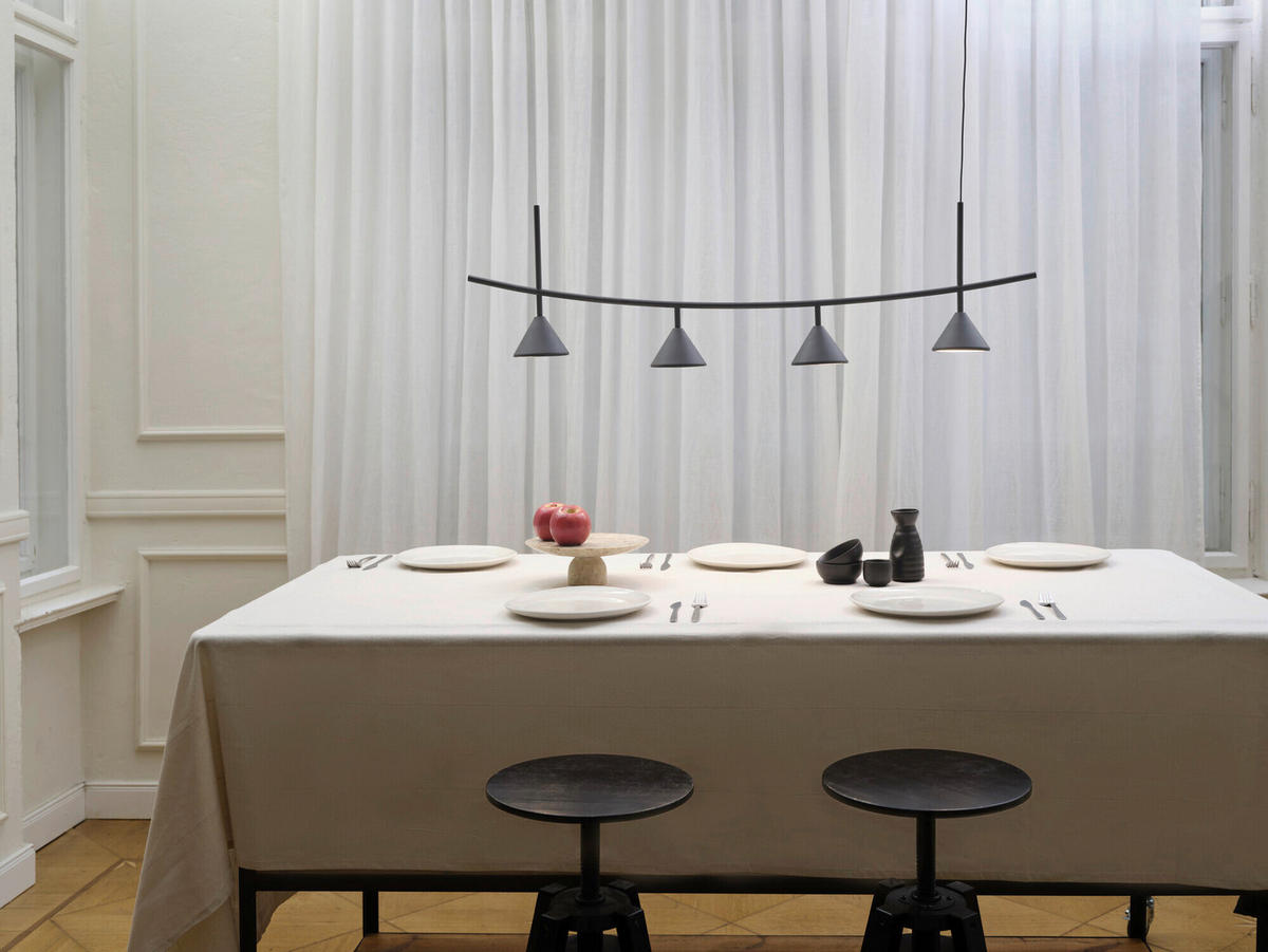 LED-HÄNGELEUCHTE 120.5/14/150 cm   - Basics, Metall (120.5/14/150cm) - Osram
