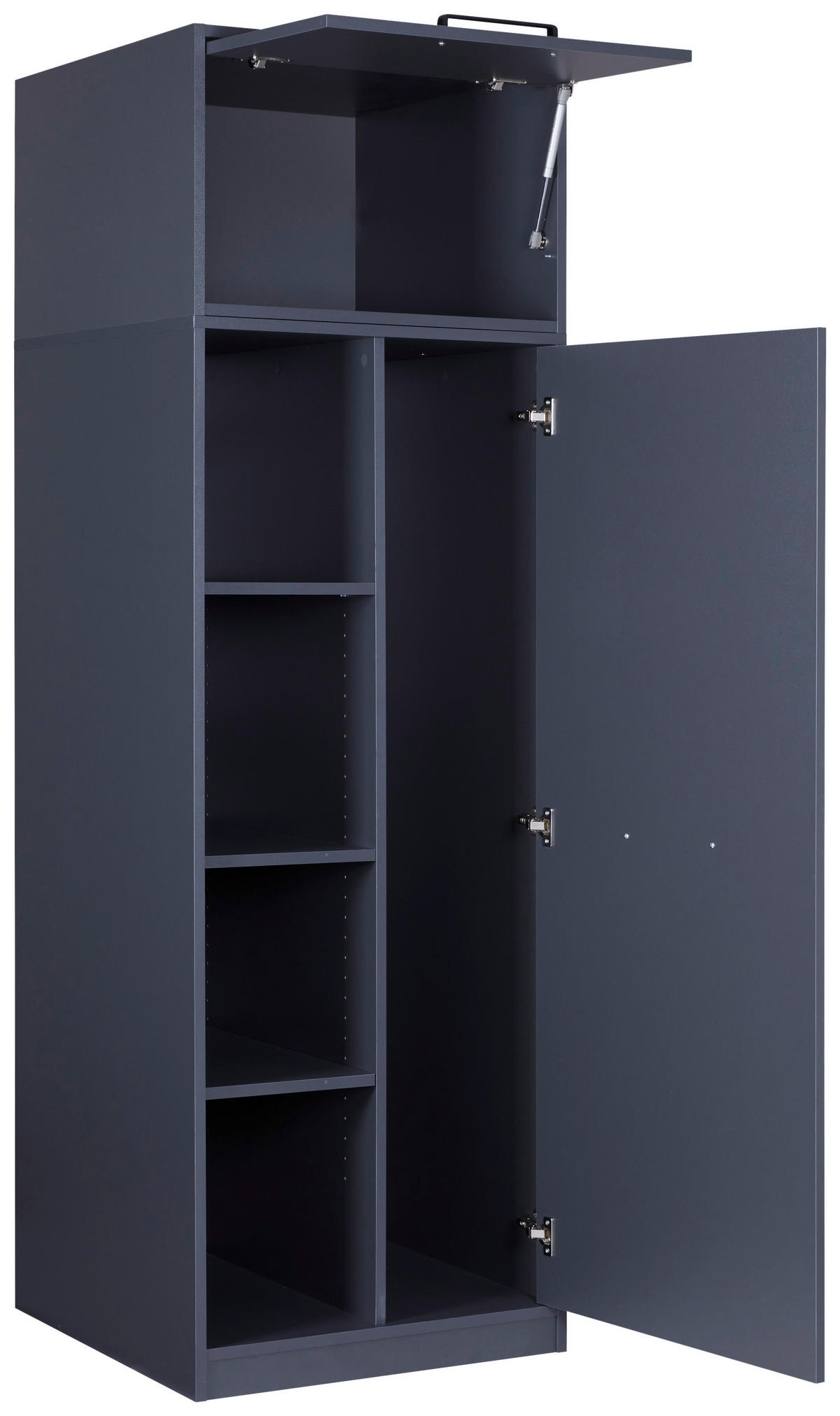 HAUSWIRTSCHAFTSRAUM 268/208/68 cm  in Anthrazit  - Anthrazit, MODERN, Holzwerkstoff (268/208/68cm) - home24