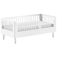 BETT 70/140 cm  in Weiß  - Weiß, MODERN, Holz (70/140cm) - MID.YOU