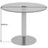 COUCHTISCH in Glas 60/60/40-60,5 cm - Chromfarben/Edelstahlfarben, Design, Glas/Metall (60/60/40-60,5cm) - Carryhome COUCHTISCH in Glas 60/60/40-60,5 cm - Chromfarben/Edelstahlfarben, Design, Glas/Metall (60/60/40-60,5cm) - Carryhome