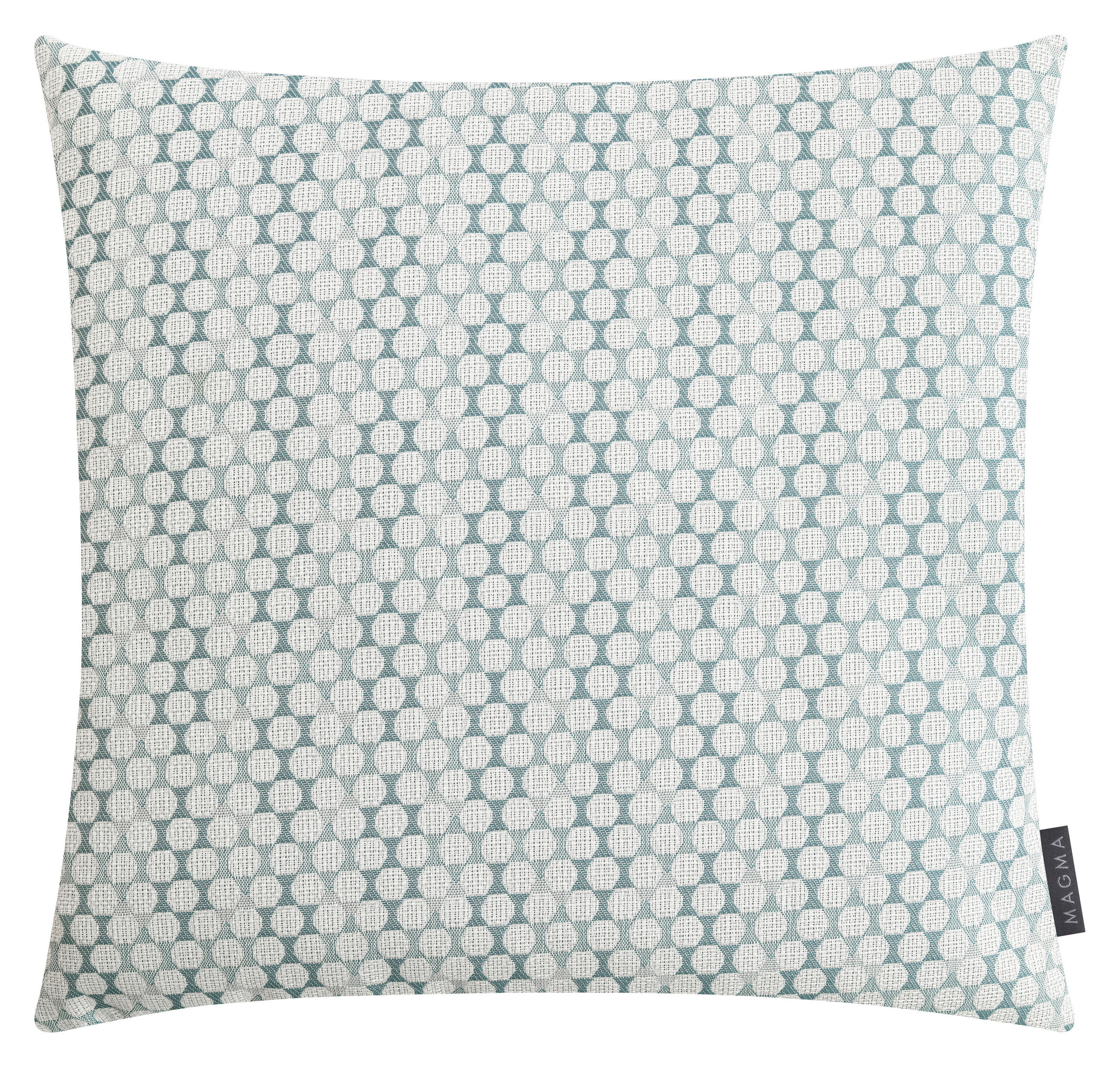 OUTDOOR-KISSENHÜLLE in Graphik - Hellblau, Basics, Textil (50/50cm)