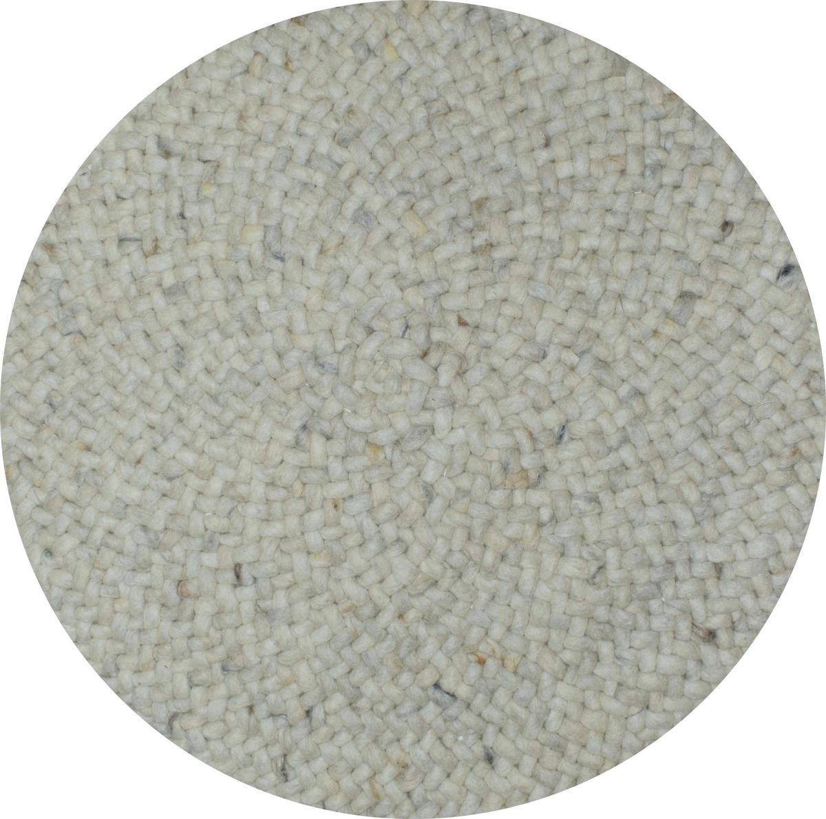 HANDWEBTEPPICH 80 cm Beige  - Beige, Basics, Textil (80cm) - Linea Natura