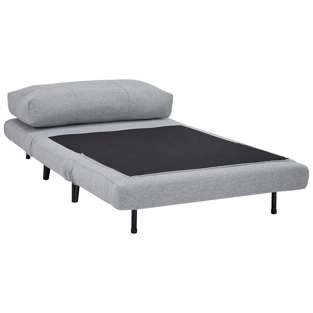 Thumbnail - Ti'me Schlafsessel, Hellgrau, Textil, Buche, massiv, Uni, 102x89x85 cm, Liegefunktion, Wohnzimmer, Sofas & Couches, Schl...