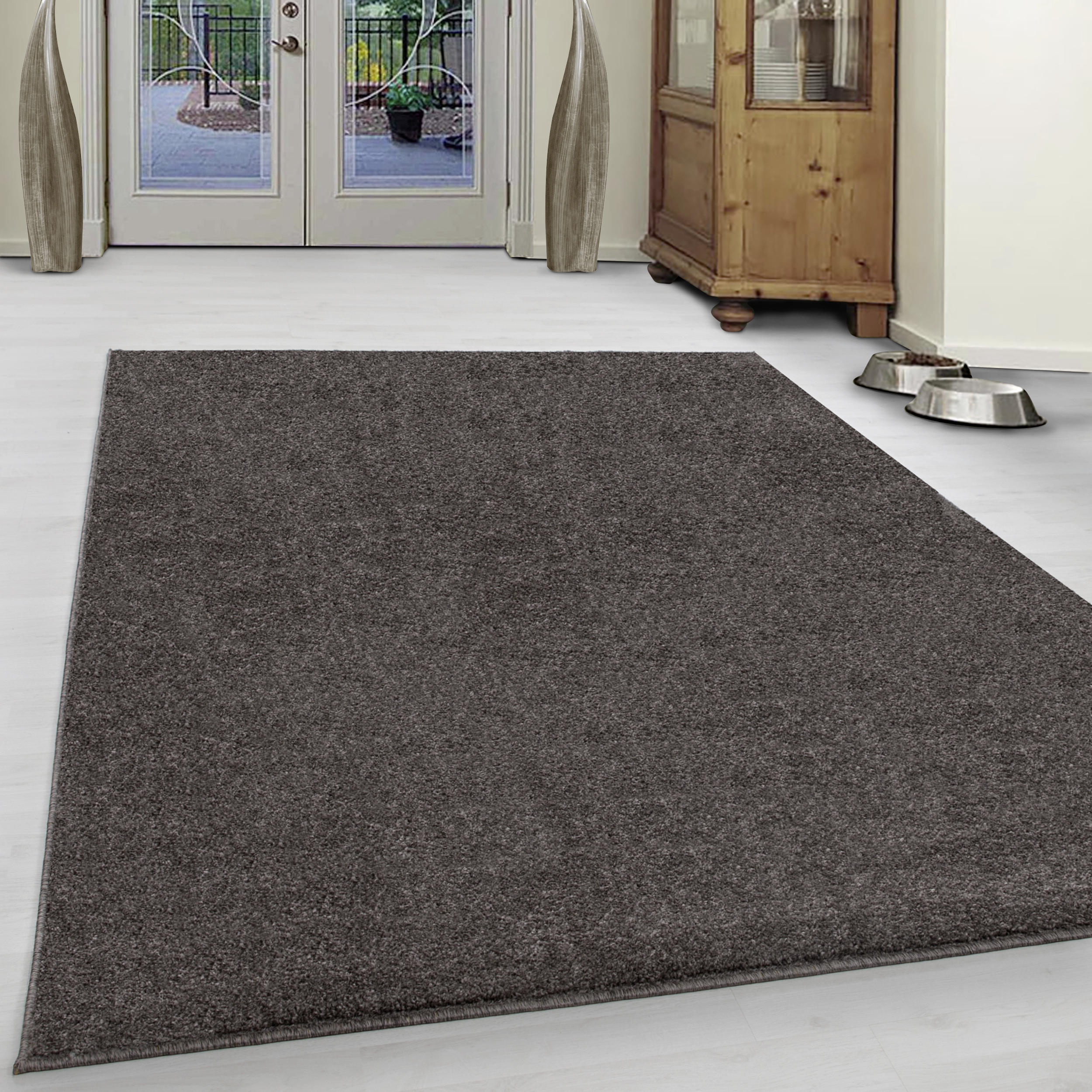 HOCHFLORTEPPICH 280/370 cm ATA 7000 Hellbraun - Hellbraun, Design, Textil (280/370cm) - Novel