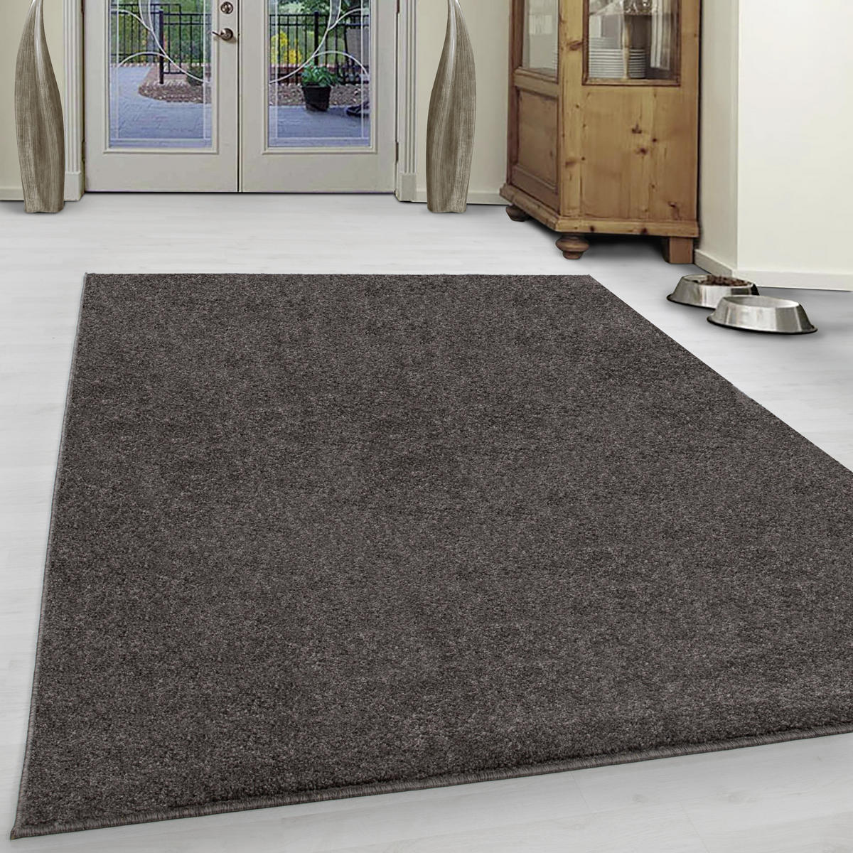 HOCHFLORTEPPICH 80/150 cm ATA 7000 Hellbraun  - Hellbraun, Design, Textil (80/150cm) - Novel