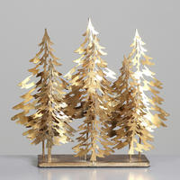 DEKOWEIHNACHTSBAUM Goldfarben  - Goldfarben, Basics, Metall (40cm)