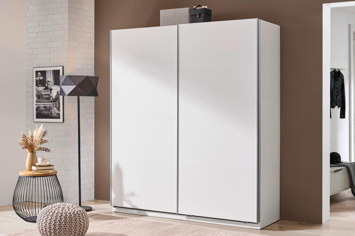 KORPUS ORMARA  bijela  91,1/210/56,5 cm    - bijela, Konvencionalno, drvni materijal (91,1/210/56,5cm) - Hom`in