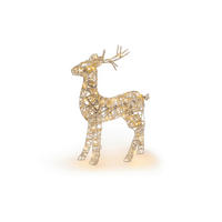 LED-DEKOLEUCHTE - Goldfarben, Basics, Kunststoff (30/10/46cm)