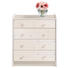 KOMMODE Kiefer massiv Weiß - Weiß, Design, Holz (64/72/38cm) - CARRYHOME