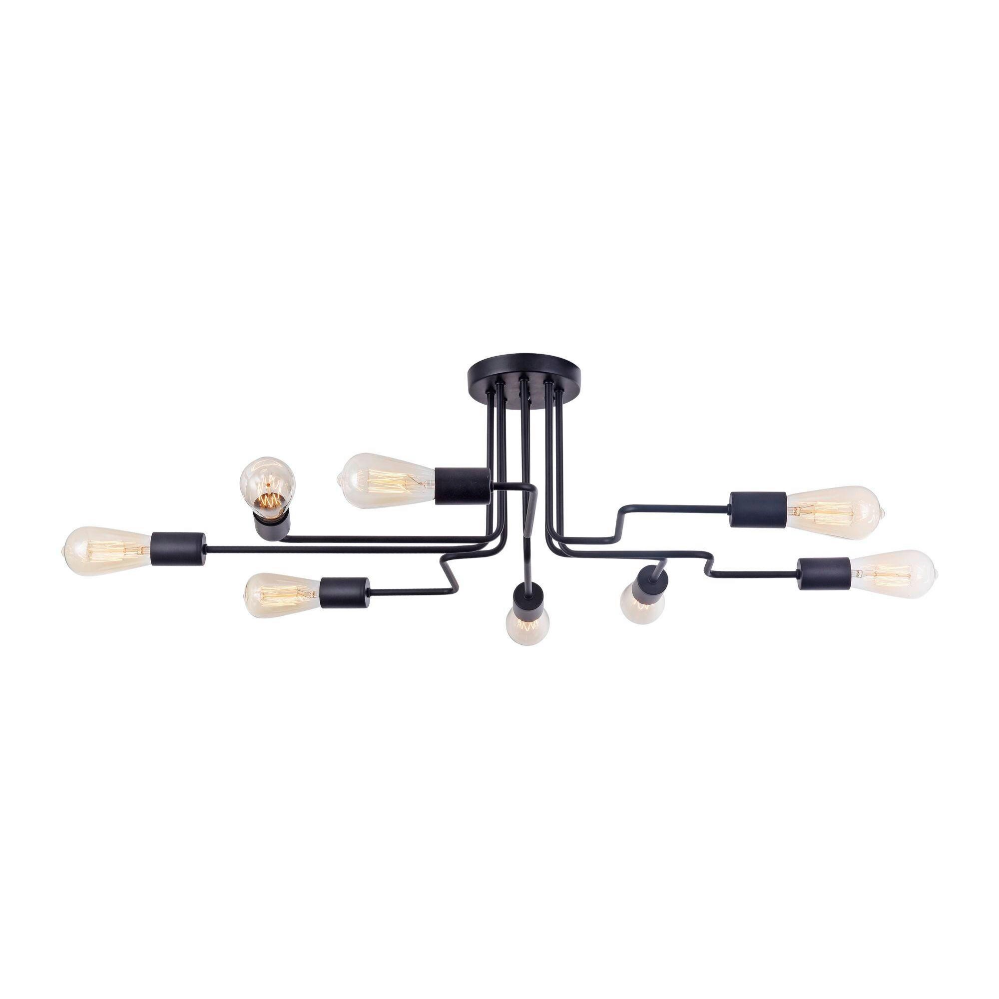 DECKENLEUCHTE    87/59/22.7 cm  - Schwarz, Trend, Metall (87/59/22.7cm) - MAYTONI