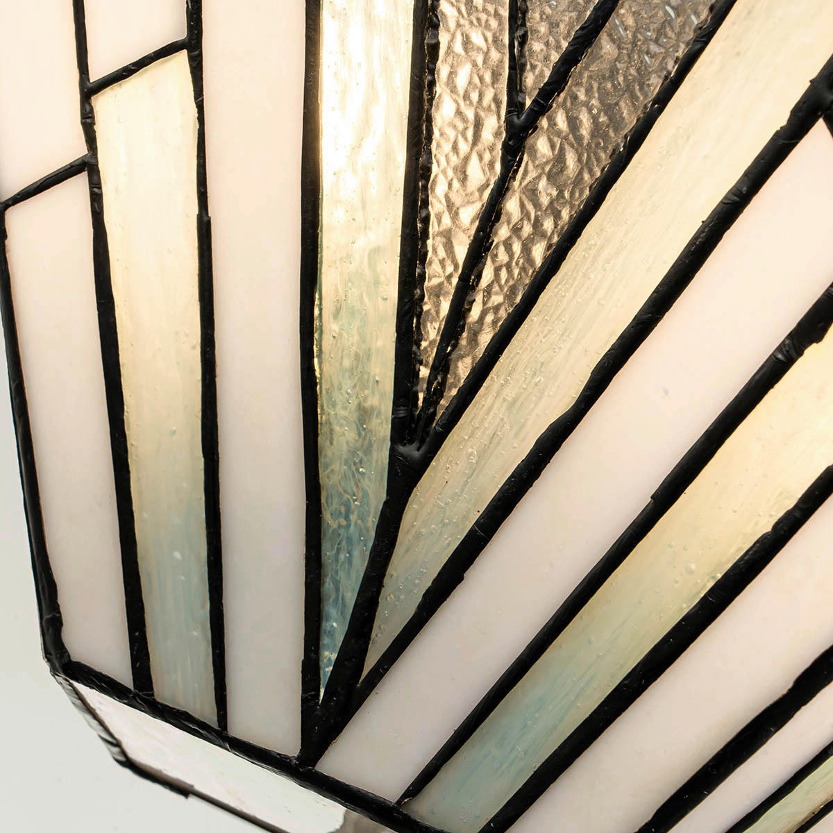 WANDLEUCHTE   - Dunkelbraun/Multicolor, KONVENTIONELL, Glas/Metall (17,3/30,5/12,8cm) - Elstead Lighting