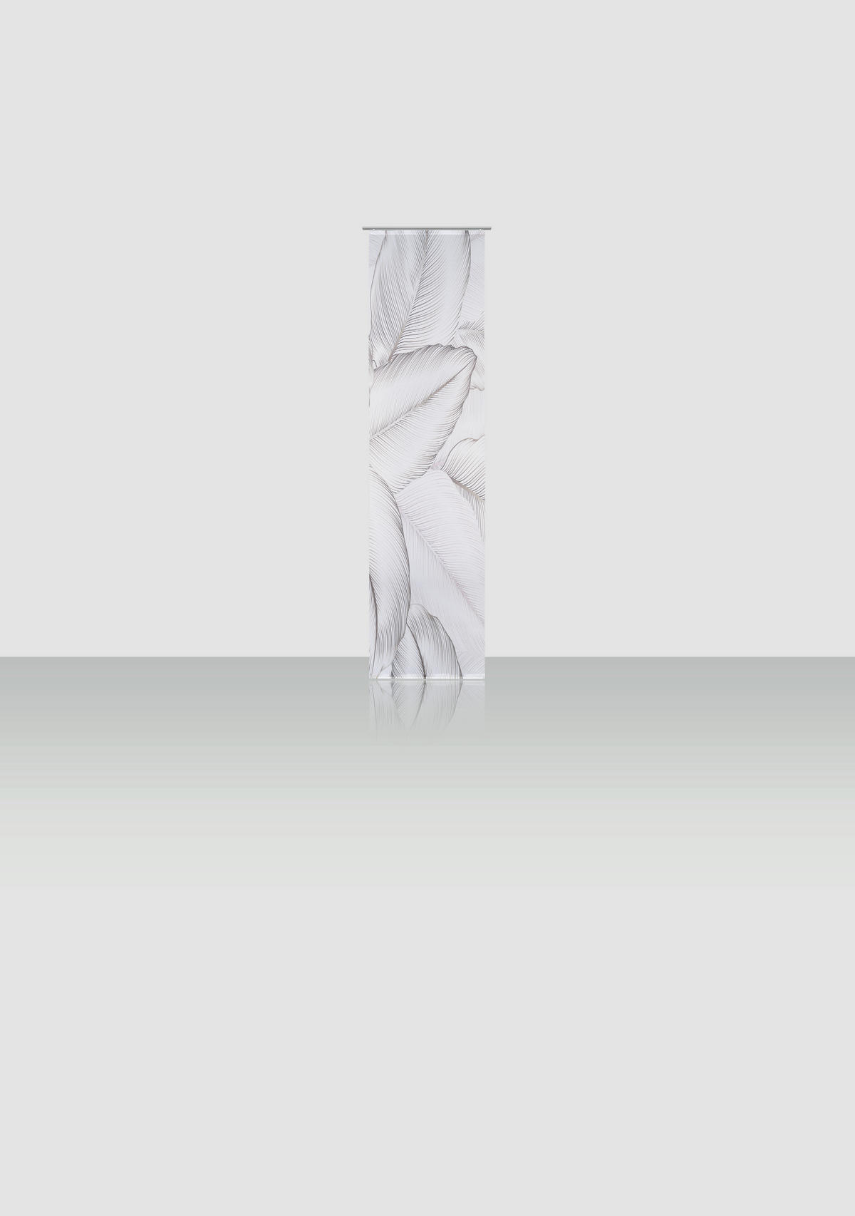 FLÄCHENVORHANG in Taupe halbtransparent  - Taupe, Basics, Textil (60/255cm) - Novel