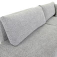 ECKSOFA Grau Flachgewebe Zierkissen, Rückenkissen, Bettkasten, Schlaffunktion, Rücken echt, Liegefläche im Originalstoff  - Schwarz/Grau, KONVENTIONELL, Kunststoff/Textil (260/145cm) - Carryhome