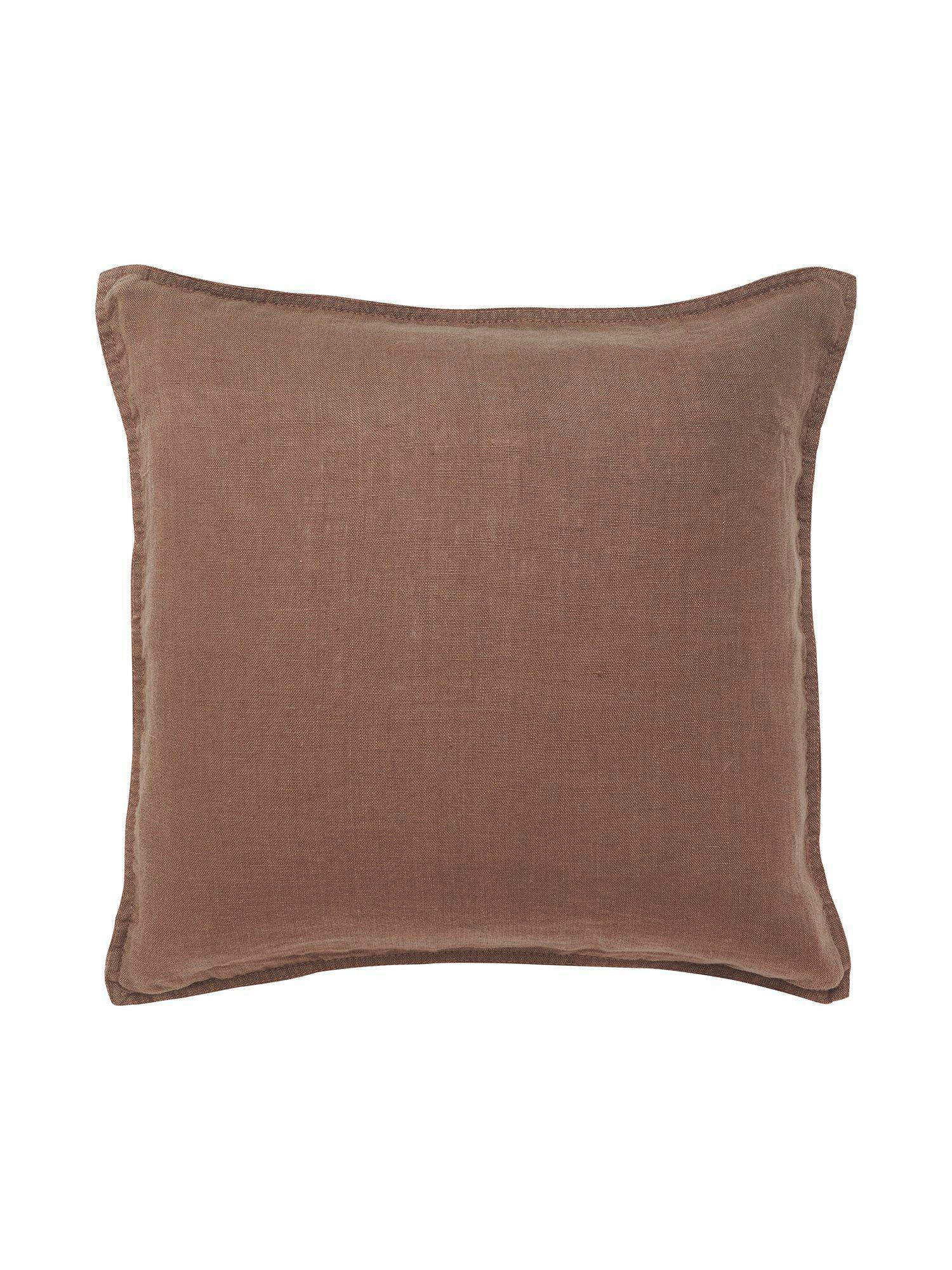 KISSENHÜLLE Julie 60/60 cm  - Braun, Basics, Textil (60/60cm)