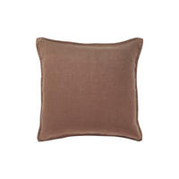 KISSENHÜLLE Julie 60/60 cm  - Braun, Basics, Textil (60/60cm)