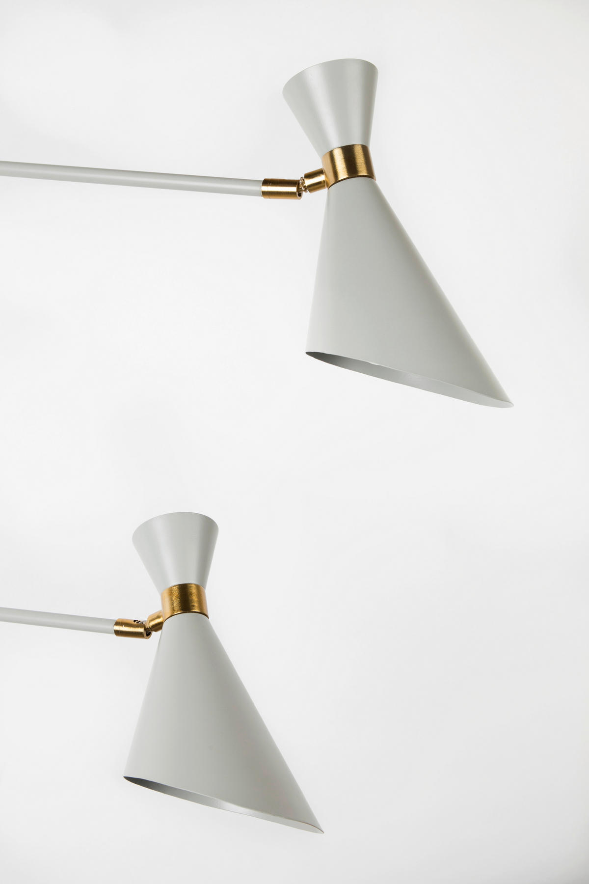 WANDLEUCHTE - Grau, Basics, Metall (14,5/60/87cm) - Zuiver