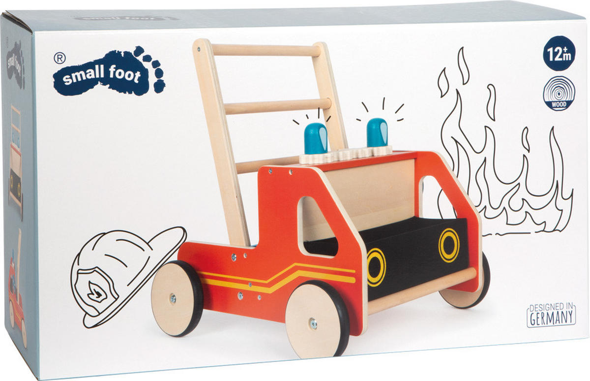LAUFLERNWAGEN - Multicolor, Design, Holz/Kunststoff (48/50/40cm) - small foot