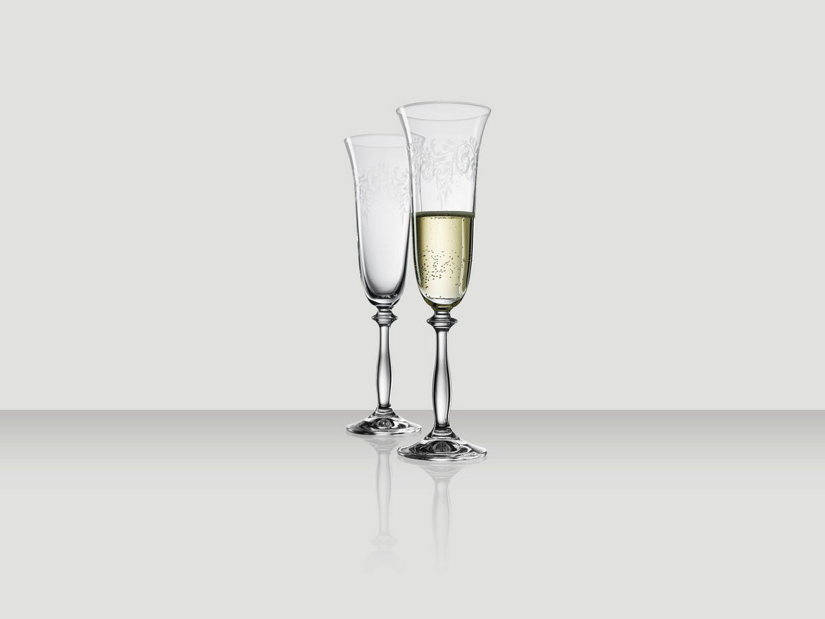 ČAŠA ZA PENUŠAVO VINO  190 ml  - prozirna, Konvencionalno, staklo (0.19l) - Novel