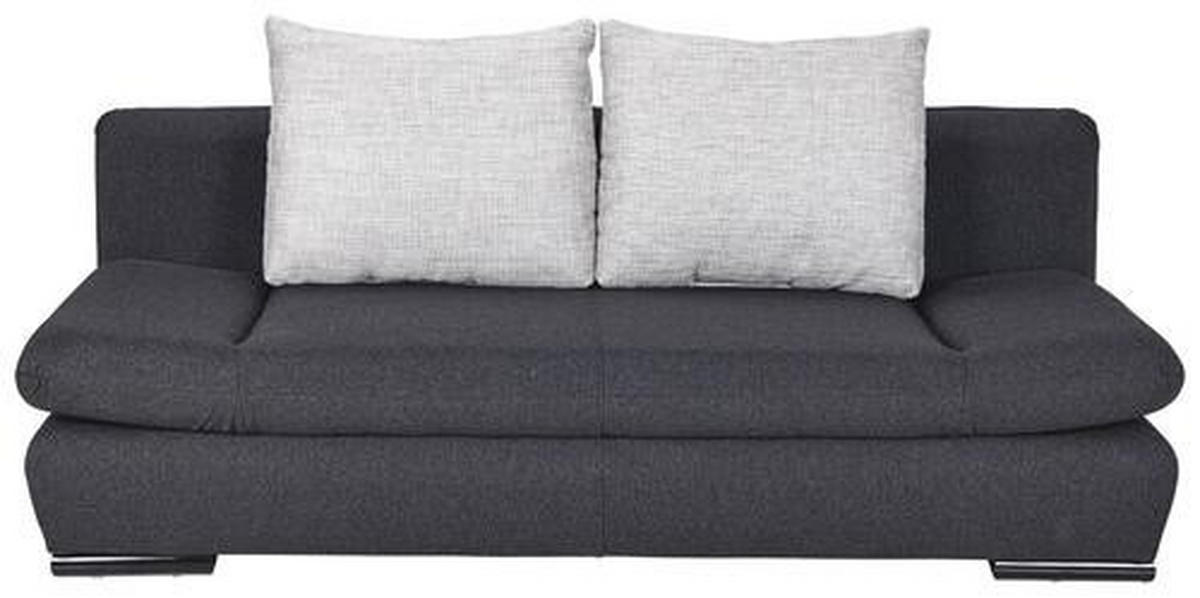 SCHLAFSOFA in Anthrazit, Hellgrau  - Anthrazit/Hellgrau, Konventionell, Holz/Textil (200/75/92cm) - MID.YOU