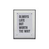 FOTORAHMEN - Dunkelgrau, Basics, Kunststoff (14/19cm) - Present Time