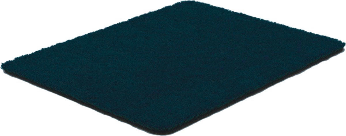 BIDET-VORLEGER GRUND Schwarz 50/60 cm  - Schwarz, Basics, Kunststoff/Textil (50/60cm) - Grund