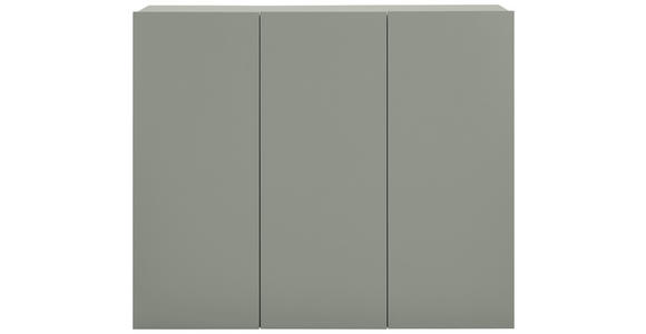 HÄNGESCHUHSCHRANK 120/100/34 cm - Grün, Design, Holzwerkstoff (120/100/34cm) - Hom`in