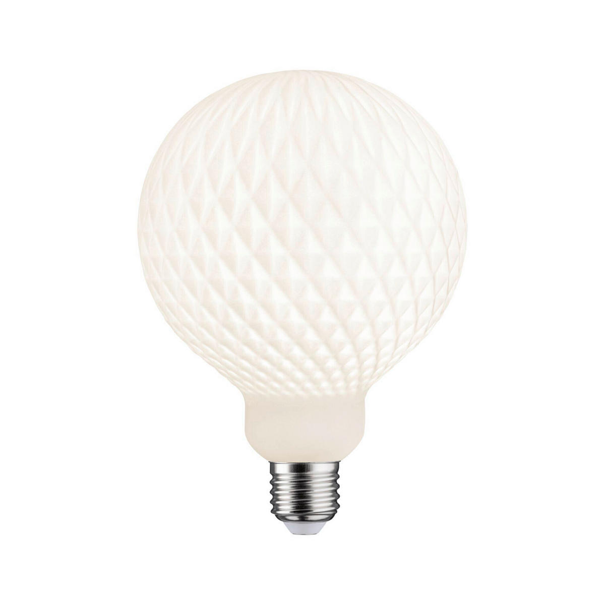 DEKO-LEUCHTMITTEL E27  4,3 W  - Weiß, Basics, Glas (12,5/17,5cm) - Paulmann