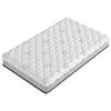 VISCOMATRATZE 90/200 cm Höhe ca. 19 cm  - Weiss/Schwarz, Basics, Textil (90/200cm) - P & B