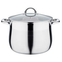 GEMÜSETOPF JUMBO 11 L  - Edelstahlfarben, Basics, Metall (11l) - GSW