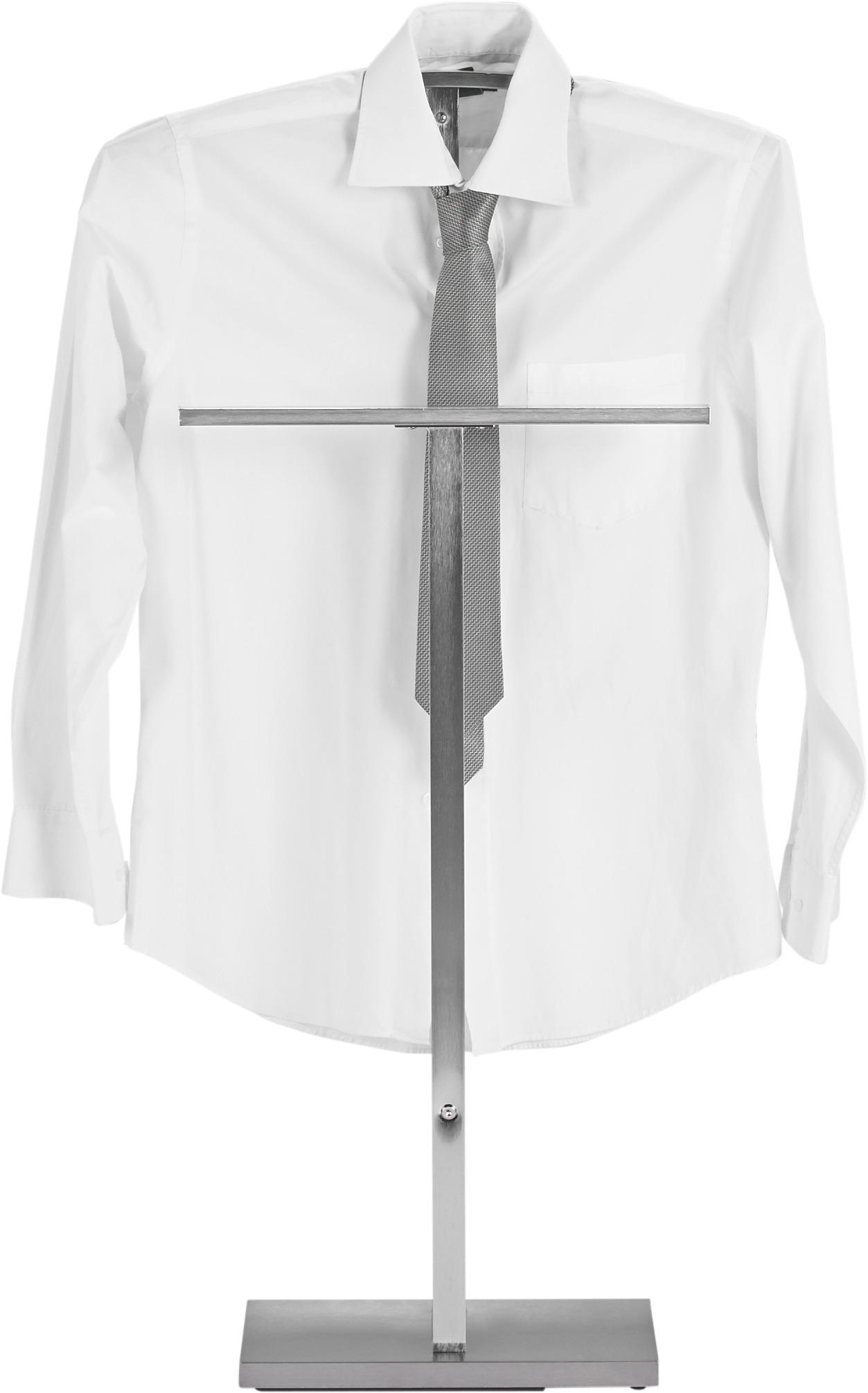 VALET HAINE - culoare inox, Design, metal (48/100/20cm) - Boxxx