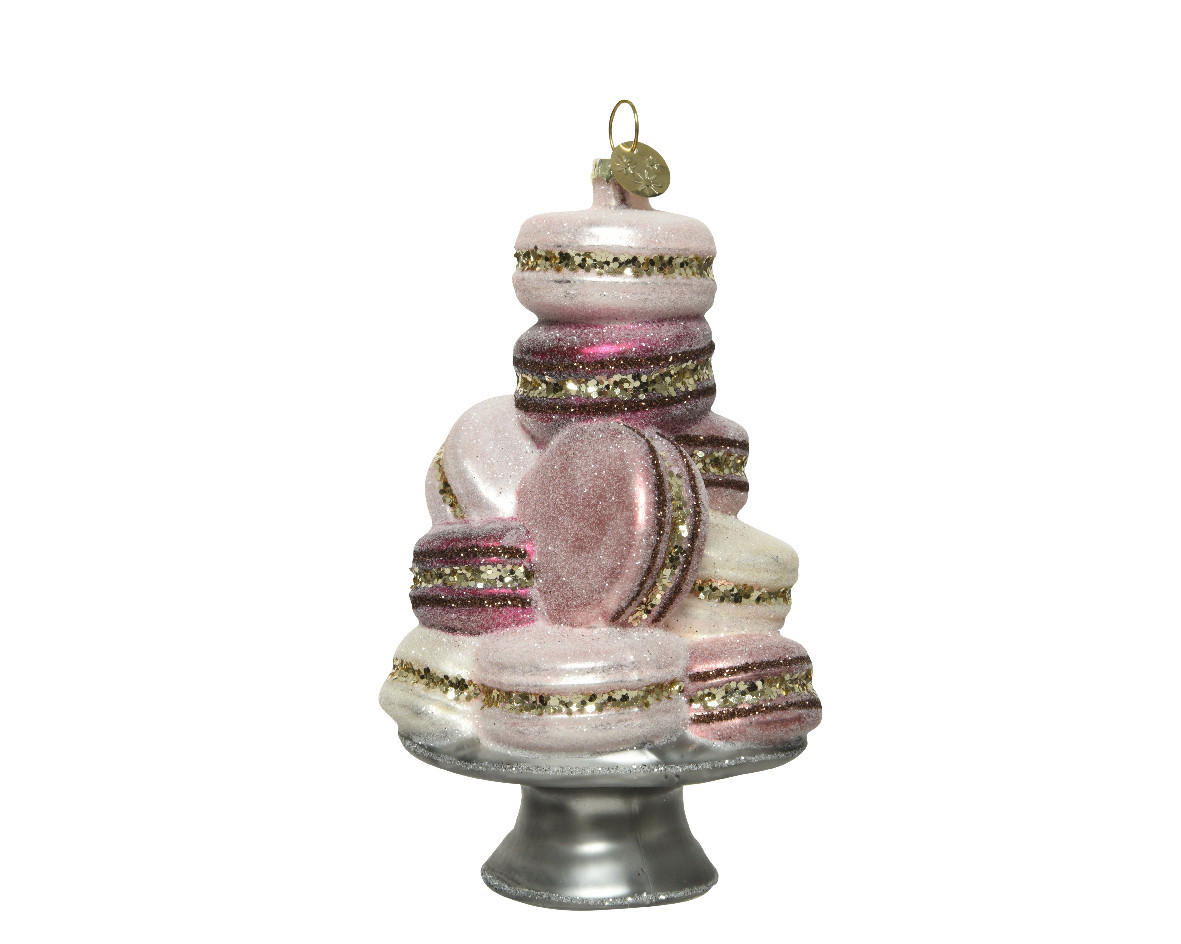 Ornament Xmassale - multicolor, Basics, sticlă (8,00/8,00/14,00cm)