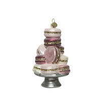 Ornament Xmassale - multicolor, Basics, sticlă (8,00/8,00/14,00cm)