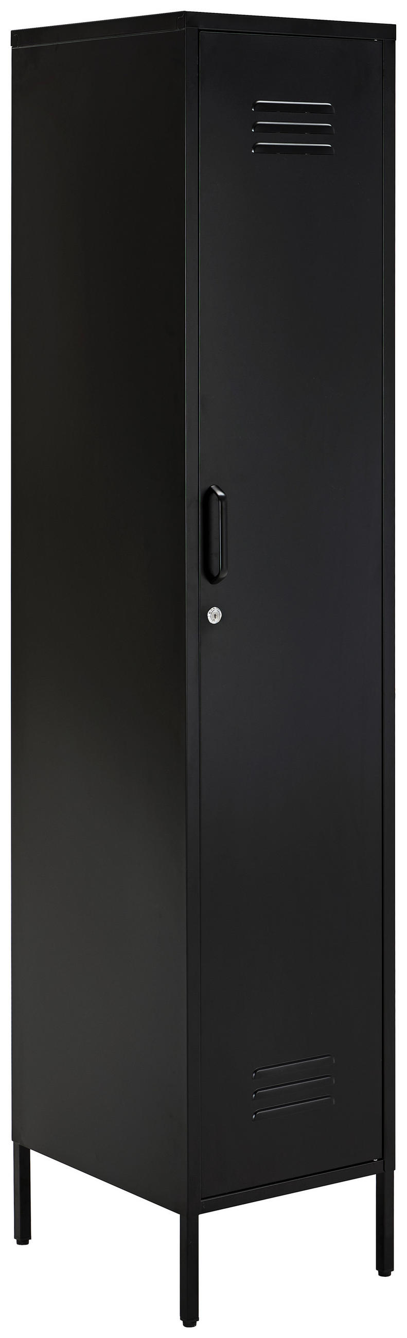 HIGHBOARD  30/185/46 cm  - Schwarz, Design, Metall (30/185/46cm) - MID.YOU