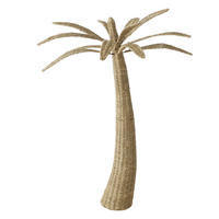 SZOBOR - natúr színű, Basics, természetes anyagok/fém (80/135cm)