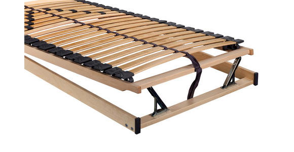 LATTENROST 120/200 cm  - Birkefarben/Buchefarben, Basics, Holz/Kunststoff (120/200cm) - Sleeptex