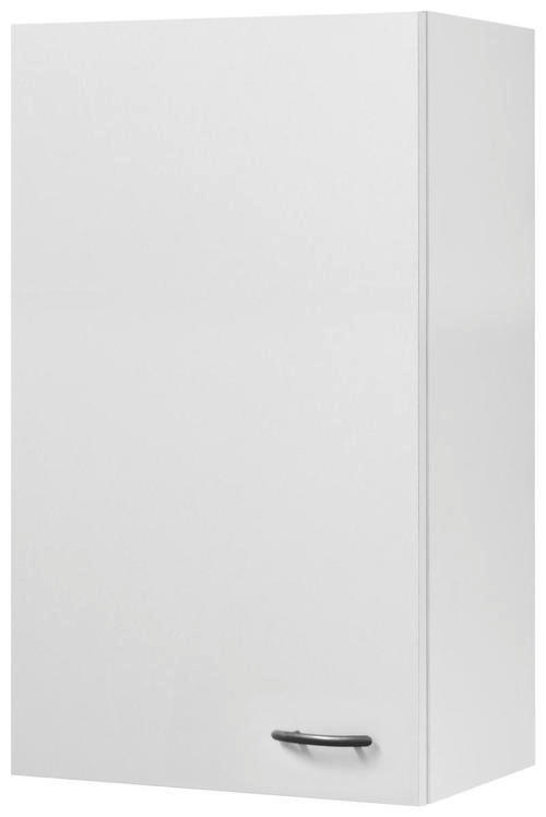 KÜCHENOBERSCHRANK 50/89/32 cm  in Weiß  - Edelstahlfarben/Weiß, Holzwerkstoff/Kunststoff (50/89/32cm) - FlexWell