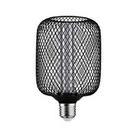 DEKO-LEUCHTMITTEL E27  4,2 W  - Schwarz, Basics, Metall (11,0/16,0cm) - Paulmann